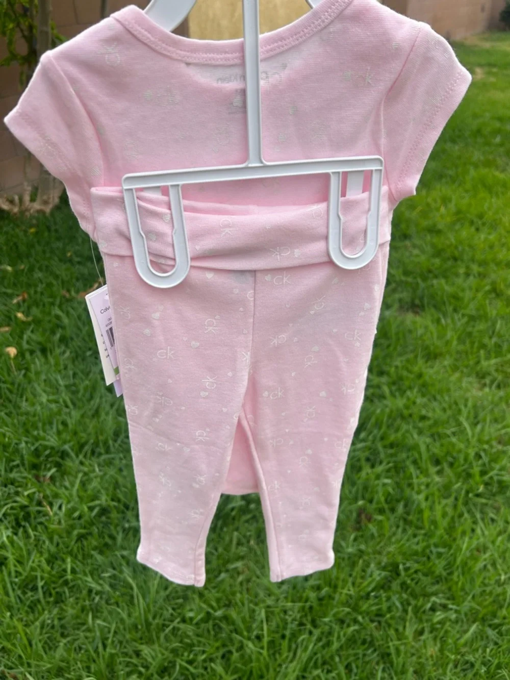 Calvin Klein soft pink